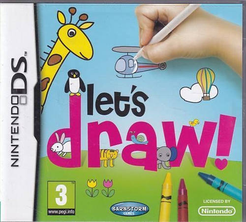 Lets Draw - Nintendo DS (A Grade) (Genbrug)
